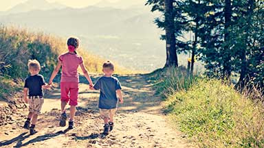 A couple looks through different types of Life Insurance to choose one that caters to their family’s needs. 